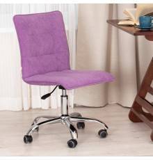 Компьютерное кресло TetChair Zero, велюр лаванда 18