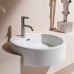 Laufen Living City Раковина 46х46х14 см, 1 отв., цвет: белый. 8.1343.1.000.104.1