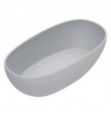 Catalano Solid Ванна отдельностоящая 176X91h52см, с переливом, сифон в комплекте, цвет: Cemento Satinato. 7239020023