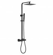 Душевая стойка Abber Daheim AF8260BL, матовая черная