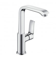 HG 31 087 000 Metris Смеситель для раковины 230 мм, поворотный, со сливным гарнитуром, 5 л/мин