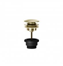 GESSI 316 Донный клапан нажимной ldquo;StopGordquo;, для раковин без перелива, цвет: Brushed Brass PVD. 54599#727