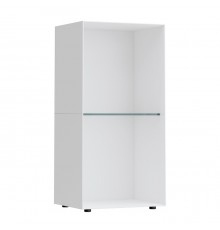 Laufen Palomba Шкаф напольный,27.5x22x55см с 1 стекл. полкой, цвет: белый матовый. 4.0710.3.180.220.1