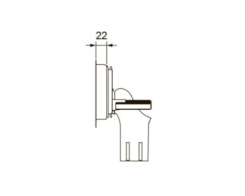 TECE Контейнер для установки гигиенических таблеток в смывной бачок TECE Uni/TECEbase. 9240952