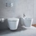 Duravit Starck 1 Биде подвесное 57.5х41см, с креплениями Durafix, с 1 отв под смеситель, цвет: белый. 0274150000