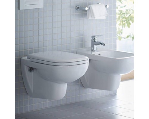Duravit D-Code Унитаз 35.5x54.5см., подвесной, с вертикальным смывом, цвет: белый. 25350900002
