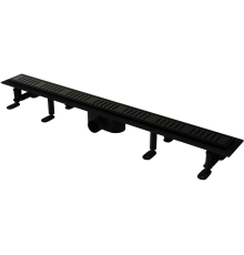 Душевой трап (лоток) RGW SDR-34B черный, 60 см