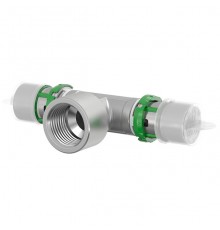 Тройник Comap SkinPress с ВР 20-1/2 -20 Пресс Латунь. 7130GW201220