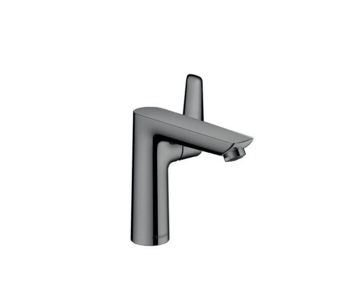 Hansgrohe Talis E Смеситель для раковины 150, на 1 отв, с донным клапаном, излив 141мм, цвет: шлифованный черный хром. 71754340 Hansgrohe Talis E Смеситель для раковины 150, на 1 отв, с донным клапаном, излив 141мм, цвет: шлифованный черный хром. 71754340