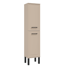 Шкаф-пенал для ванной STWORKI Хадстен 40 напольный, латте