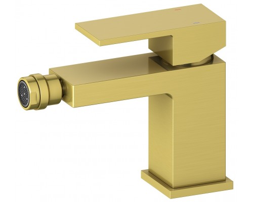 Timo 2062/17F Selene Смеситель для биде, гладкий, золото матовое 2062/17F