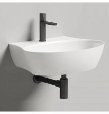 Salini Alda Wall 01 Раковина 58х45х15см., с 1 отв., сифон, слив-пер, мат-л: S-Sense, цвет: белый глянцевый. 140311G