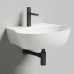 Salini Alda Wall 01 Раковина 58х45х15см., с 1 отв., сифон, слив-пер, мат-л: S-Sense, цвет: белый глянцевый. 140311G