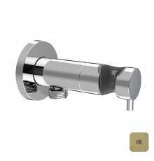 Almar Вывод для шланга с держателем и прогрессивным смесителем, цвет: High Brass Brushed PVD. E183002.HB