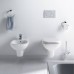 Duravit D-Code Унитаз 35.5x54.5см., подвесной, с вертикальным смывом, цвет: белый. 25350900002
