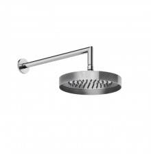 Gessi Anello Душевая головка для настенного крепления, поворотная с шарниром, цвет: хром. 63448#031