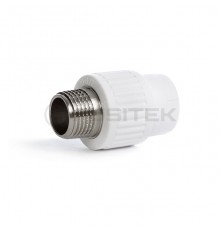 Муфта комбинированная НР Ø20х3/4 Fusitek PP-R. FT04302