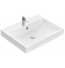 Roca Z.RU93.0.756.1 Ona Раковина мебельная 600х460x121 мм, с отв. под смес., композит., белый ZRU9307561