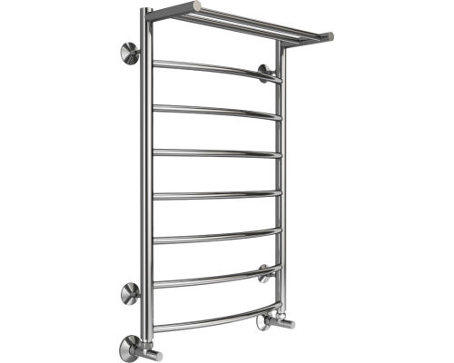 Полотенцесушитель водяной Terminus Классик П8 500х800, с полкой