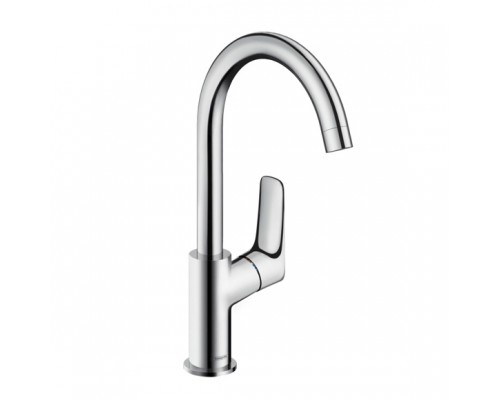 HG 71 131 000 Logis Смеситель для раковины 221 мм, гладкий, ∩ излив 71131000