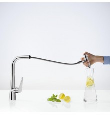 HG 72 821 000 Talis Select M51 Смеситель для кухни 288 мм, выдвижной излив