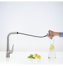 HG 72 821 800 Talis Select M51 Смеситель для кухни 288 мм, выдвижной излив