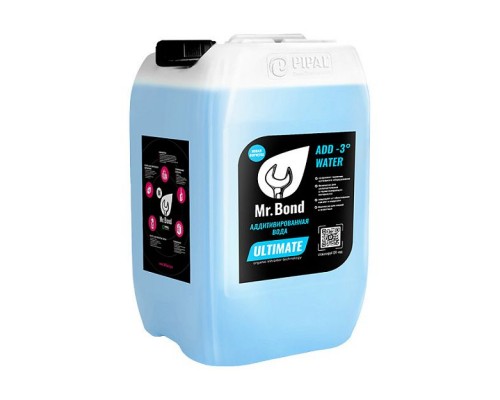 Вода аддитивированная для систем отопления Mr.Bond ADD Water 20кг. MB5054010020