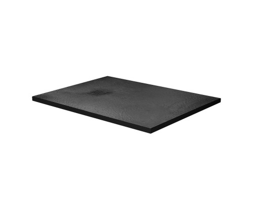 Поддон для душа BelBagno Uno TRAY-MR-UNO-AH-120/80-35-NERO-NO, 120х80, черный матовый, с сифоном