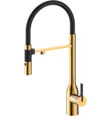 Смеситель для кухни Paulmark Magneto One Ma213188-BG брашированное золото