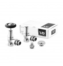 Комплект SR Rubinetterie серия Old Style 1/2 угловой с маховиком, цвет хром K390-1500C000