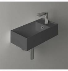 Simas Agile Раковина 50х27см., подвесная, 1 отв., правая, цвет: antracite matt. AG50 antracite  matt*1