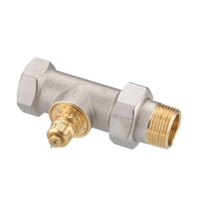 Клапан прямой Danfoss RTR-G для однотрубной насосной и двухтрубной гравитационной систем отопления. 013G7028