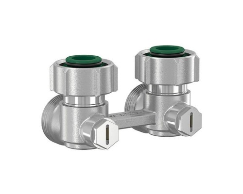 Узел нижнего подключения радиатора угловой Flamco/Simplex Standart line E2/50. F10017