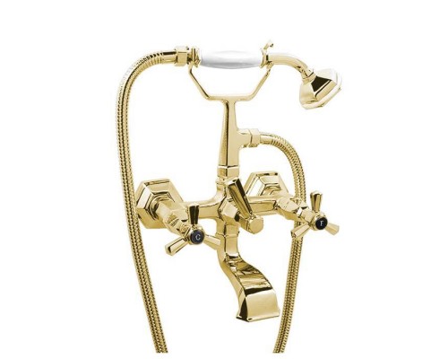 Stella Eccelsa Смеситель для ванны 3274/306 с ручным душем, цвет: золото. EC 02206 AU00 Stella Eccelsa Смеситель для ванны 3274/306 с ручным душем, цвет: золото. EC 02206 AU00