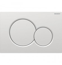 Geberit Sigma01 Клавиша для двойного смыва, круглая: Матовый хром. 115.770.JQ.5