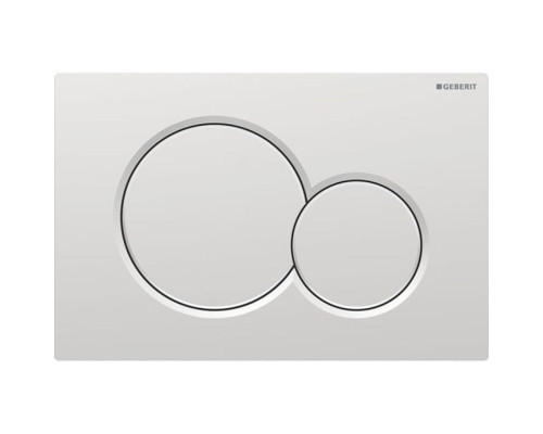Geberit Sigma01 Клавиша для двойного смыва, круглая: Матовый хром. 115.770.JQ.5