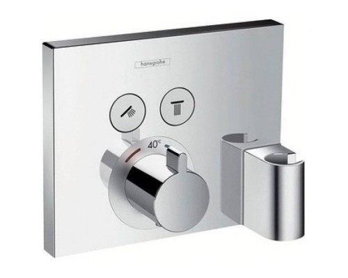 Hansgrohe ShowerSelect, Смеситель для душа, встраиваемый, внешняя часть, Цвет: хром. 15765000 Hansgrohe ShowerSelect, Смеситель для душа, встраиваемый, внешняя часть, Цвет: хром. 15765000