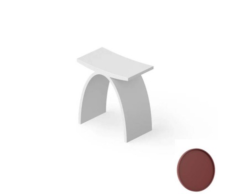 Dea Design Accessories Стул 42х23х43см., напольный, цвет: red wine. DD3001 420 17