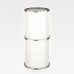 Armani Roca Baia Настенный LED светильник, полукруглая форма., цвет: brushed steel. 7.8130.8.434.2