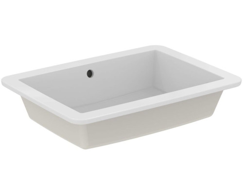 IS K078001 Strada Раковина встраиваемая 595х440х180 мм, без отв. под смеситель, с отв. перелива. K078001