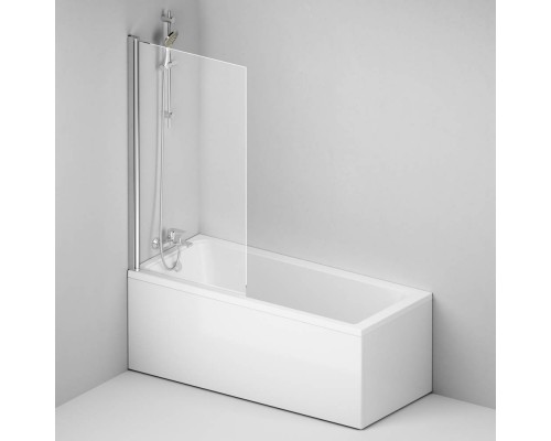 W90BS-D080-140CT Душевая шторка на ванну 80х140 см, поворотная W90BS-D080-140CT Душевая шторка на ванну 80х140 см, поворотная