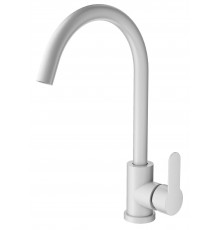 Смеситель для кухни Wonzon   Woghand WW-AE4554-MW матовый белый
