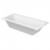 Duravit D-Code Ванна акриловая 180х80x40см , встраиваемая, с 2 наклонами для спины, выпуск центральный, цвет: белый. 700101000000000, 790226000001000, 790127000000000