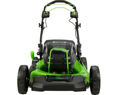 Газонокосилка аккумуляторная самоходная Greenworks 82V,51 см, б/щ (АКБ 5 Ач. и ЗУ)