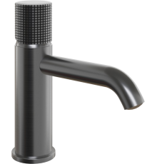 Смеситель для раковины Paini Cox Grip 7GPZ205O черный брашированный