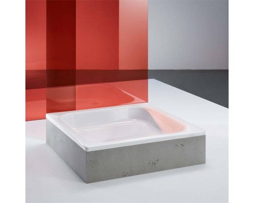 Bette Lntra Душевой поддон 80х80х15 см, квадратный, D5.2см, цвет: белый. B50-0005,  B50-3041,  5800-000