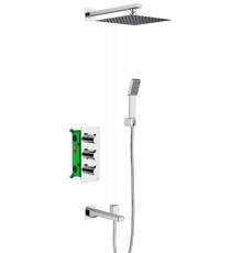 Timo SX-5149/00SM Petruma Набор для комплектации ванны, с термостатом, chrome SX-5149/00SM