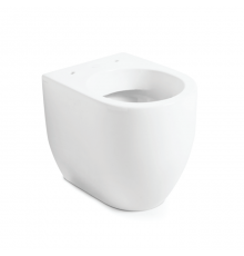 Kerasan Flo NEW Унитаз напольный 53х37см., безободковый, цвет: белый. 310901