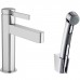 Hansgrohe Finoris Смеситель для раковины, 1 отв., с набором для биде и со шлангом 160см., цвет: хром. 76210000