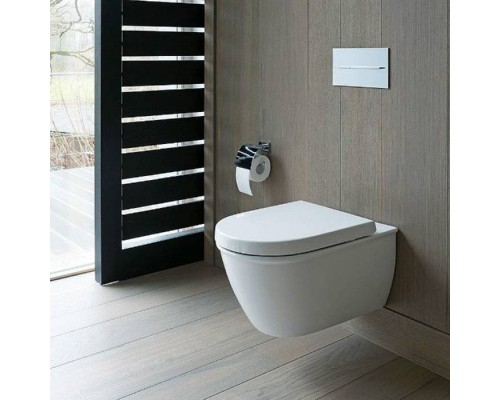 Duravit Darling New Унитаз подвесной с вертикальным смывом, вкл. крепление Durafix, объем: 4.5л, 37x54см, Цвет: Белый. 2545090000 Duravit Darling New Унитаз подвесной с вертикальным смывом, вкл. крепление Durafix, объем: 4.5л, 37x54см, Цвет: Белый. 2545090000
